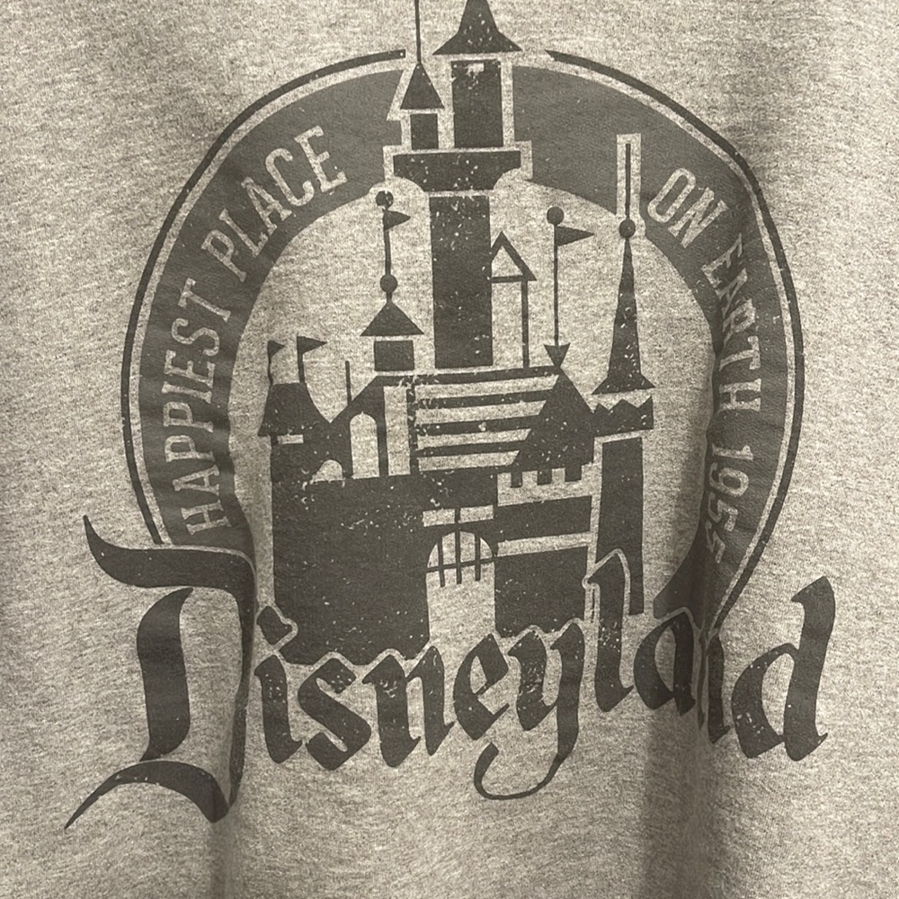 Large Disneyland Crew Neck Sweatshirt